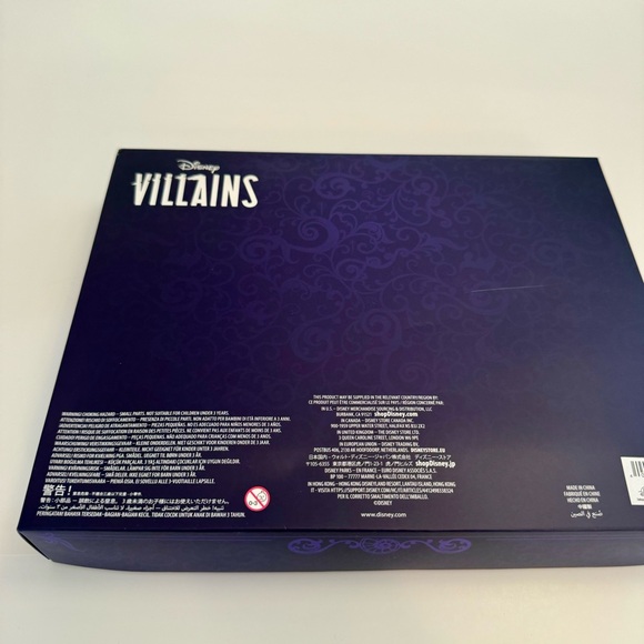 NWT. Disney Trinket Tray - Villains - 2-piece valet faux leather tray set - Picture 8 of 10